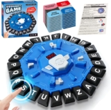 Word Game Family Board Games, Fast Paced Family Board Game, Letter Pressing Word Game Fun And Strategy Interactive Toys Learning Games For Adults Children Families