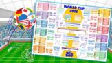 World Cup 2026 fixtures Printable Wall Charts (more in post)