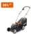 Worx 20V 33cm Brushless Cordless Lawn Mower (WG733E) Includes 4.0Ah Battery & Charger (Extra 10% Off for New Subscribers £113.30)
