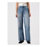 Wrangler Loose Straight Leg Jean – mid Wash