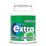 Wrigleys Extra Spearmint Bottle 60 Pieces (S&S £1.88)
