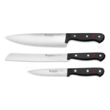 Wüsthof Gourmet 3 Piece Knife Set & free chopping board