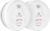 X-Sense Smoke Alarm for Home, 10-Year Battery Fire Alarm, LED Indicator & Silence Button, Smoke Detector Battery Operated, Conforms to EN 14604 Standard, SD11, 2-Pack