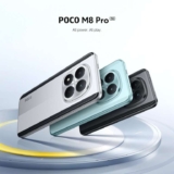 XIAOMI POCO M8 Pro Smartphone 12512GB 6..83 AMOLED Display, SD 7s Gen 4, 50Mp Light Fusion 800 with OIS, IP68 Green / Black / Silver
