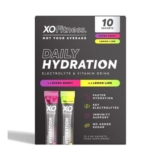 XO Fitness Daily Hydration Electrolyte & Vitamin Drink Sachets 6g X 10 Pack