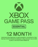 Xbox Game Pass Essential – 12 Month Membership (Europe & UK) Key