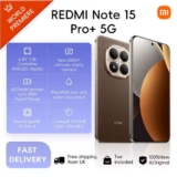 Xiaomi Redmi Note 15 Pro 5G Smartphone ( 12GB / 512GB / 6500mAh battery / 6.83 120Hz AMOLED / 200MP ) w/codeXiaomi Tech World Store