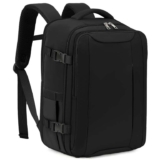 Xkdoai Cabin Bag 45 x 36 x 20 – Black / Blue – Discount at Checkout – Sold by JACING FBA