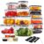 YASHE 38PCS Food Storage Containers with Lids Airtight