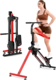 YOLEO 3-Level Adjustable Resistance Stair Stepper Exercise Machine, Folding Cardio Stairmaster with 3 Workout Modes&Oversized Pedal,90% Pre-Assembled Stair Climber with Handlebar for Full Body Workout