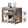 Yaheetech Dog Crate Furniture Dog Cage