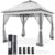 Yaheetech Pop Up Gazebo w/Sides, 3.3×3.3m Outdoor – Shipped / Sold by Yaheetech UK