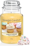 Yankee Candle Scented Candle Vanilla Cupcake Large Jar Long Burning Candles: up to 150 Hours Perfect Gifts for Women