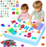 Yellcetoy Sensory Toys for Autism,Sensory Light Table Manipulatives and Accessories Preschool Educational Toys ADHD ASD for Home School