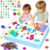 Yellcetoy Sensory Toys for Autism,Sensory Light Table Manipulatives and Accessories Preschool Educational Toys ADHD ASD for Home School