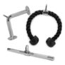 Yes4All Combo Tricep Rope, V-Shaped & Straight Bar Set