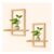 YiYa 2-Pack Boho Wood Wall Shelves, Floating Shelves