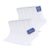 YouShow White Crew Socks Women UK 4-7 Cotton 12 Pairs