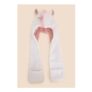 Younger Girls White Unicorn 3 in 1 Scarf Hat