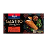 Youngs Gastro 2 Garam Masala, Chilli & Coriander Breaded Fish Fillets 270g