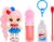 Yummiland x Licensed Sweets Lip Gloss Doll: Bazooka Bubble Gum – Jojo Bubblegum – Includes 1 Doll, DIY Lip Gloss Removable Keychain, Cosmetic Play, Collectible, Suitable for Children Ages 4