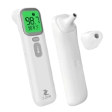 Z.ONE 2-in-1 Infrared Thermometer, for Adults and Children with Forehead Ear, Fast Accurate Readings, Digital Thermometer with LCD Display
