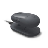 ZAGG Pro Mouse with Wireless Charging Pad, Universal, Charcoal