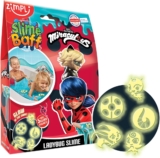 ZIMPLI – Miraculous Ladybug Slime Baff Aqua, 5 x Glow-in-the-dark figures, As if by magic, water turns into colourful slime, Toys for Girls & Boys 4 5 6 7 8
