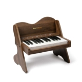 ZIPPYMAT miniature upright wooden digital piano – 25 touch sensitive keys and 2 full octaves