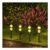 ZKLiLi Solar Hourglass Pathway Lights, IP65 LED Stakes (4)