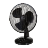 Zanussi 9 Inch, Portable Desk Fan, 2 Speeds, Wide-Angled Oscillation