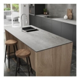 Zenith 0.9cm Woodstone Gris Laminate Kitchen Backsplash 300 X 60cm