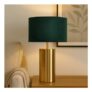 Ziva Large Dark Green Touch Table Lamp