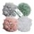 Zuvo Loofah Bath Sponge (Pack of 4) Soft & Durable Shower Puffs