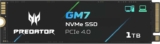 acer Predator GM7 1TB SSD, M.2 2280 PCIe Gen 4 x4 NVMe 2.0, Read Speed Up to 7200 MB/s – Sold By BIWIN Tech FBA