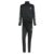 adidas Mens Train Essentials 3 Stripe Tracksuit – Black, Size XL