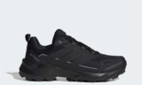 adidas Terrex Skychaser AX5 GORE-TEX Mens Hiking Shoes, Black/Carbon FREE Pair of Socks – Sizes 7 – 11.5 w/Code
