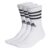 adidas Unisex Kids 3-Stripes Cushioned Crew Socks 3 Pairs (5-6 Years)