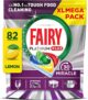 airy 30 Minute Miracle Platinum Plus Dishwasher Tablets, 82 Capsules,Fairy N.1