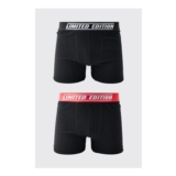 boohooMAN 2 Pack Limited Edition Boxers