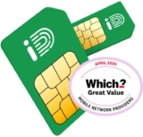 iD Mobile SIM Only – 100GB Data – Unlimited Min & Text – EU Roaming £2.5pm for 3months – £10pm/9m – £12 TopCashback (£7.12pm Effective)