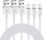 iPhone Charger Cable 3Pack 6FT/1.8M MFi Certified Lightning Cable Fast Charging Cords Apple Charger Compatible with iPhone 14 13 12 11 XS XR X Pro Max Mini 8 7 6S 6 Plus 5S SE Airpods