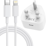 iPhone Charger Fast Charge, MFi Certified 25W PD USB C Charger with 2M/6FT Fast Charging Cable for iPhone 14/13/12/11 Pro/Pro Max/XS Max/XS/XR/X/SE/8/iPad, USB C Wall Chargers Power Adapter