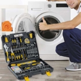 lifeideas 108 Piece Household Tool Kit – YellowBlack – Sold by FURNITURE SPOT LTD