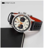 welly merck WM247M Automatic Chronograph Watch ( Seiko VK64 Mecaquartz / Date / Stainless Steel / Sapphire ) w/codeWM Watchs Creative Store