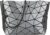 whatUneed Womens Fashion Geometric Lattice Shoulder Bag, PU Leather Casual Cross-body Messenger Bag for Girls